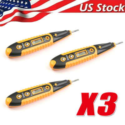 #ad #ad Voltage Electric Tester Volt Detector Test Pen AC DC Non Contact Sensor 12 1000V $6.67
