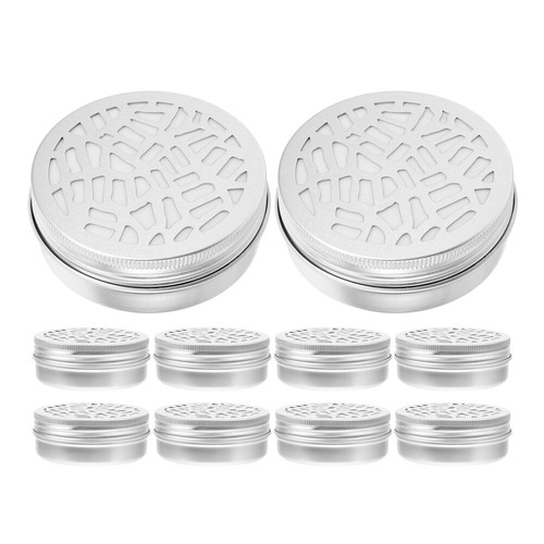 10pcs Dog Scent Training Aluminum Container Dog Scent Training Boxes