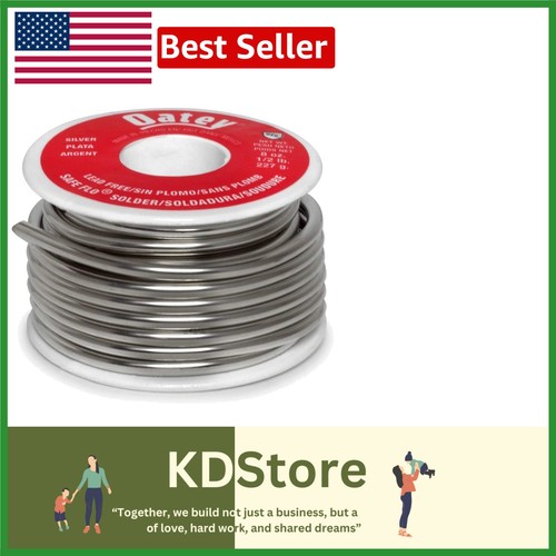 Safe Flo 0.117-Inch Lead-Free Solder - Perfect for Potable Water Lines, 1/2 lb