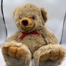 Vintage 1992 ~ JC Penney 23 pollici ~ orsacchiotto ~ fiocco rosso