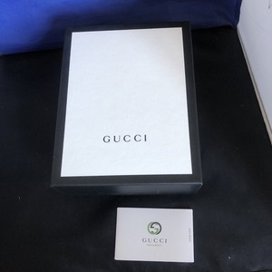 Gucci Empty Black & White Small Storage Box 8.5” X  5.5” X 3 1/4”