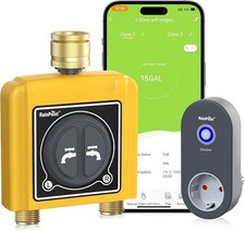 RAINPOINT Bewässerungscomputer WLAN 2 Ausgä...