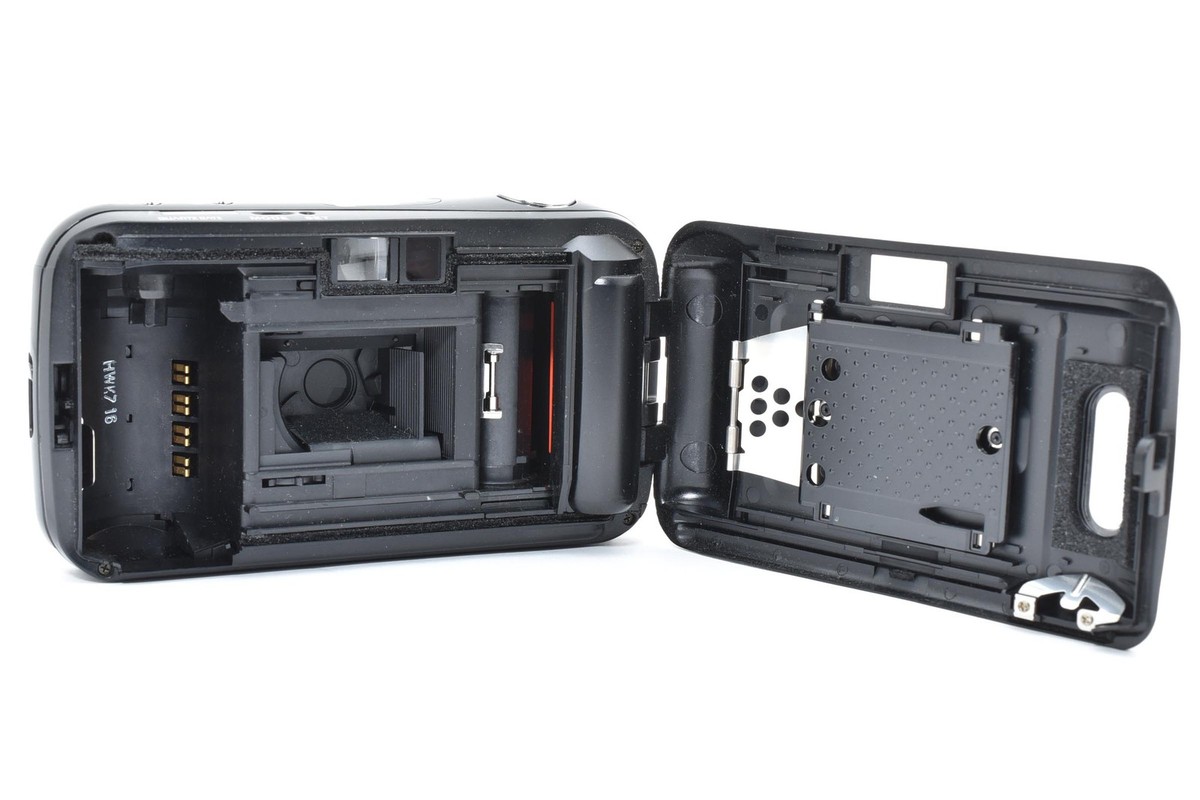 Olympus オリンパス mju af 黒 black Near MINT] Olympus μ mju Black AF 35mm Point & Shoot Film Camera