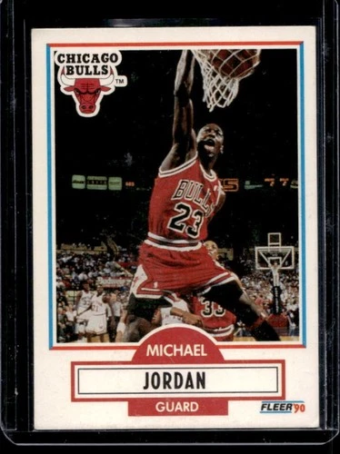 1990-91 Fleer Michael Jordan #26 Bulls