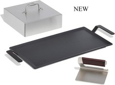 Made In Cookware Carbon Steel Griddle and Grill Press Set with Half Lid