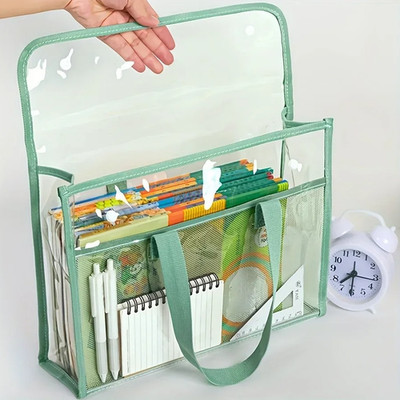 1 pc Large Capacity Expandable Waterproof File Storage Folder