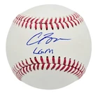Carson Benge Signed Baseball OMLB Rawlings New York Mets LGM Fanatics COA