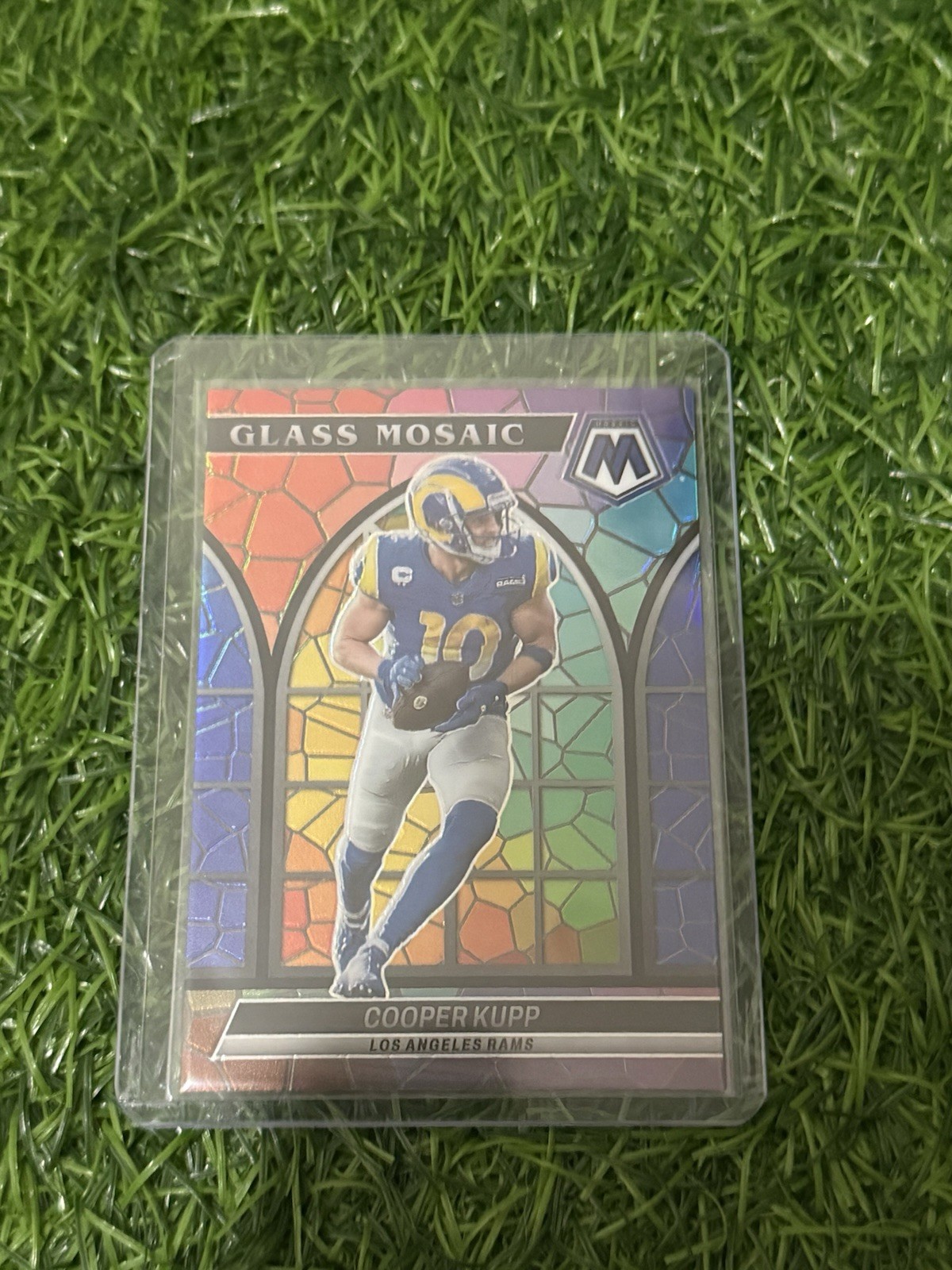 2022 Mosaic Cooper Kupp Stained Glass Los Angeles Rams