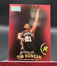 1997-98 Skybox Premium - Tim Duncan #112 Rookie Card