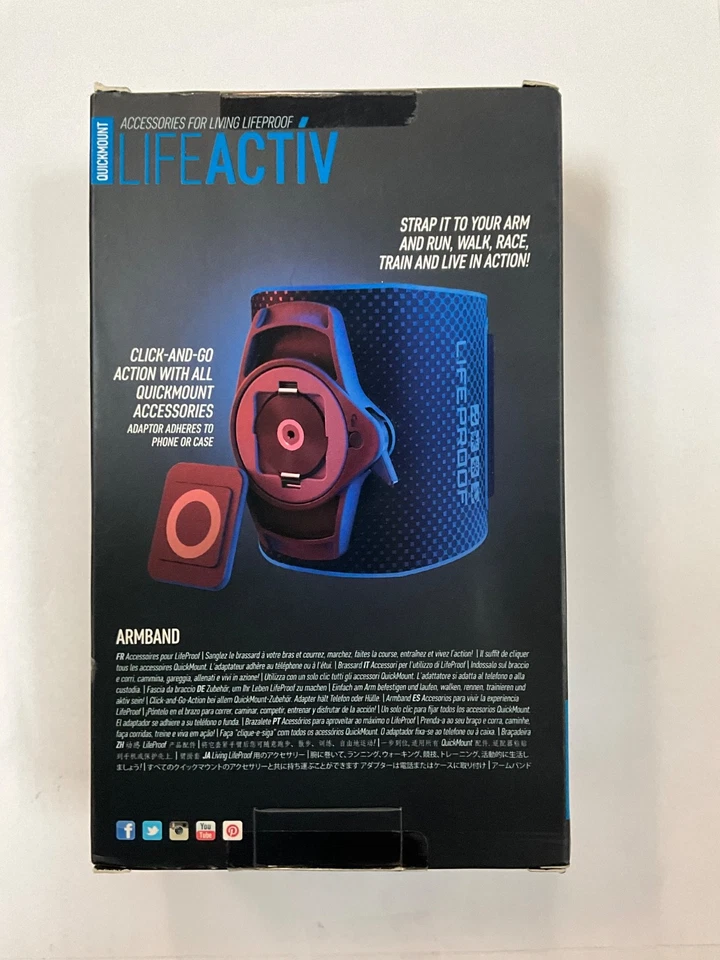 Lifeproof LIFEACTÍV Armband with QuickMount  - Black - Image 2 of 4