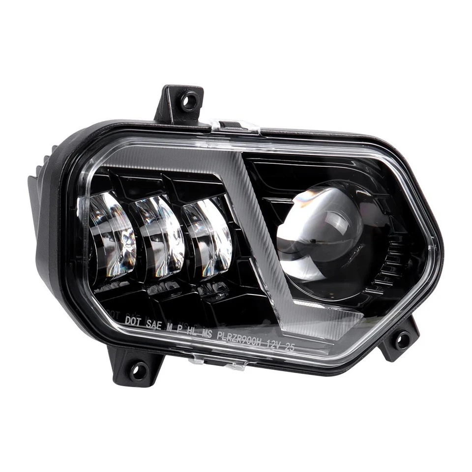 For Polaris RZR S 800 2008-14 / RZR XP 900 2011-14 LED Headlight DRL Hi/Lo Beam - Image 2 of 4