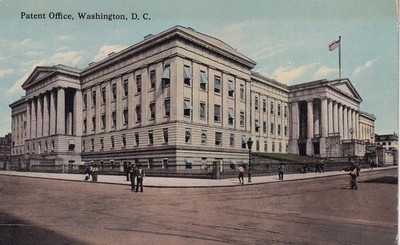 Postcard Washington DC Patent Office c.1915