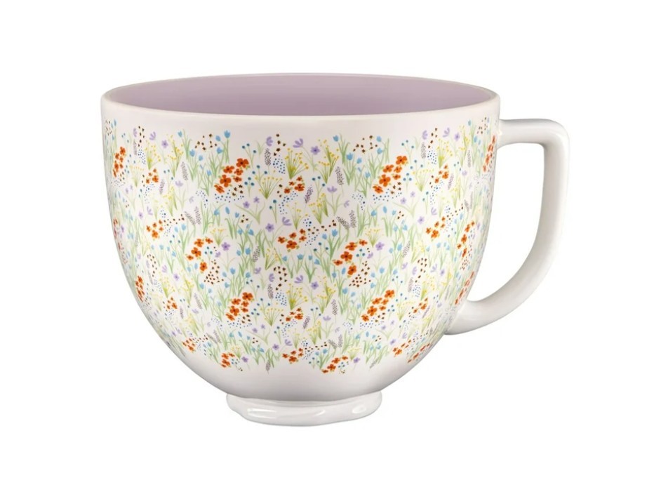 KitchenAid Artisan Series 5-Quart Tilt-Head Stand Mixer, Wildflower, KSM156CXWF