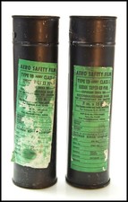Kodak Super-XX Pan Aero Safety Film Type 1B Class L Rare WWII US Army 7" X 15'