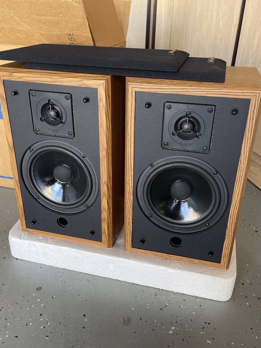 Polk Audio Monitor 4A Vintage Bookshelf Speakers Made In USA