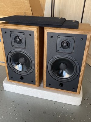 Polk Audio Monitor 4A Vintage Bookshelf Speakers Made In USA