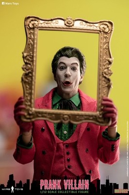 Mars Toys 1/12 プランク・ヴィラン ジョーカー MAT022 Mars Toys MAT022 1/12 Prank Villain Joker Collectible Male Action