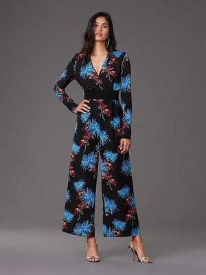Women Diane Von Furstenberg Jumpsuit Black Viscose