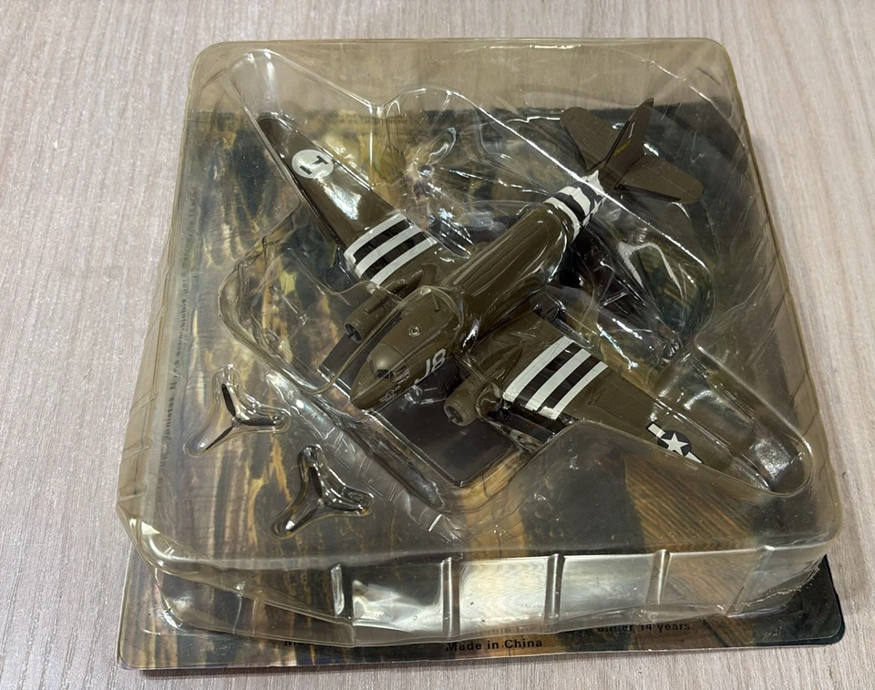 DOUGLAS C-47 SKYRAIN USA SCALA 1:72 ALTAYA MODELLINO AEREO NEW IN BOX - Immagine 4 di 4