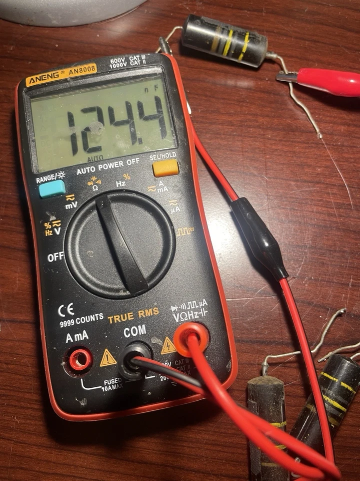 Sprague Bumble Bee .1 uf 400v 20% PIO Guitarra Tono Condensador Tapa Aceite (Cantidad) Foto 3 de 3