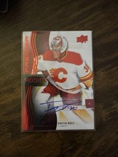 2023-24 Upper Deck Premier Rookie AUTO #117 Dustin Wolf