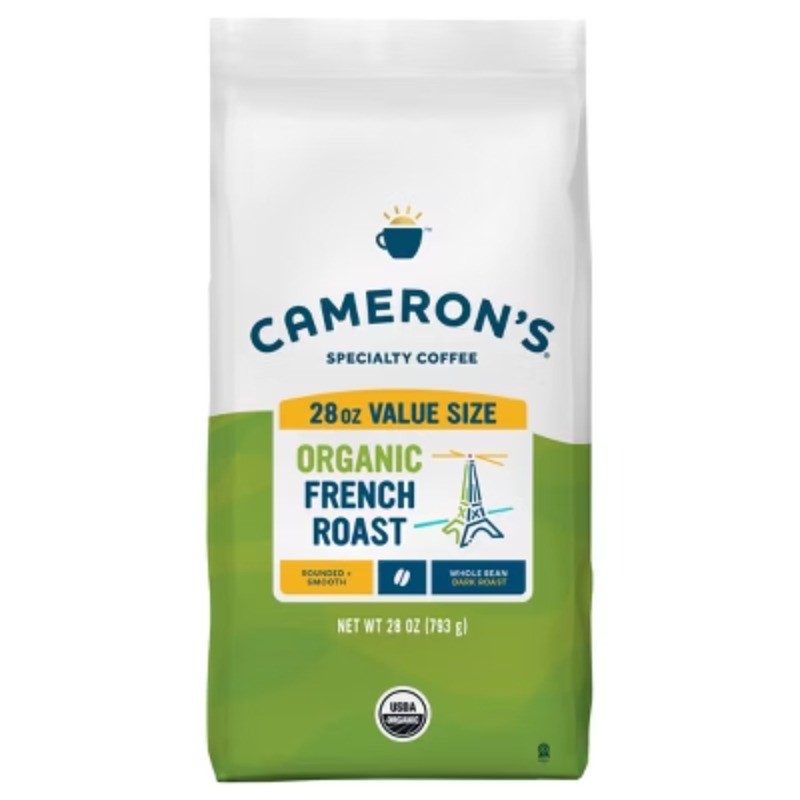Organic French Dark Roast Whole Bean Coffee - 28oz