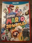 Super Mario 3D World (Nintendo Wii U, 2013) CIB Complete w/Manual