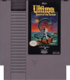 Ultima Quest Of The Avatar - Rare NES Nintendo Game