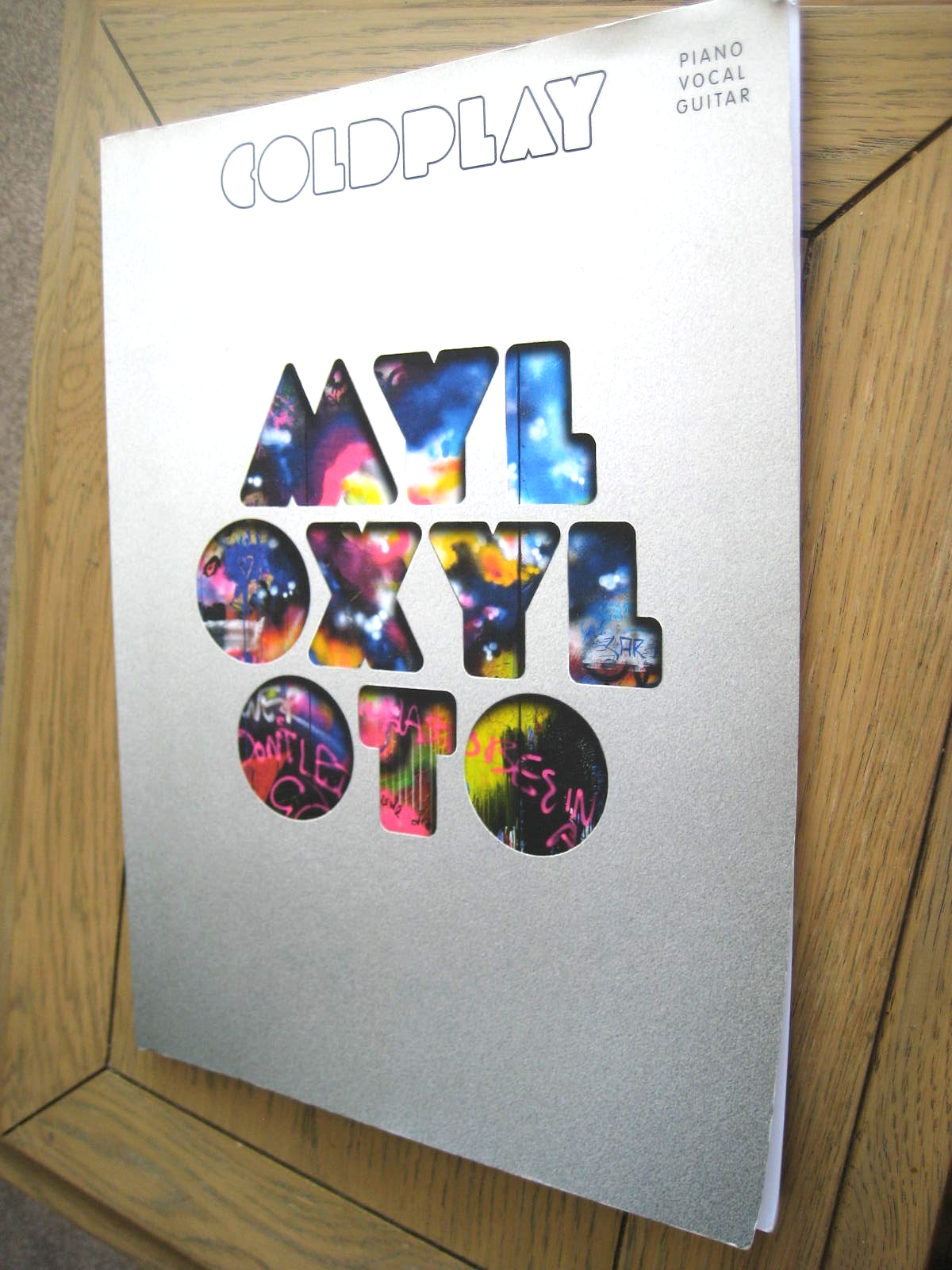 COLDPLAY MYLOXYLOTO SHEET MUSIC PIANO VOCAL GUITAR BOOK FREE P&P