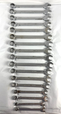 Vintage Kamasa Tools West Germany Schraubenschlüssel-Set 17tlg gemischt Restposten metrisch AF 1,6kg