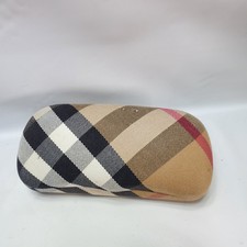 BURBERRY Classic Nova Check Plaid Hard Clam-Shell Eye Glasses Case Only