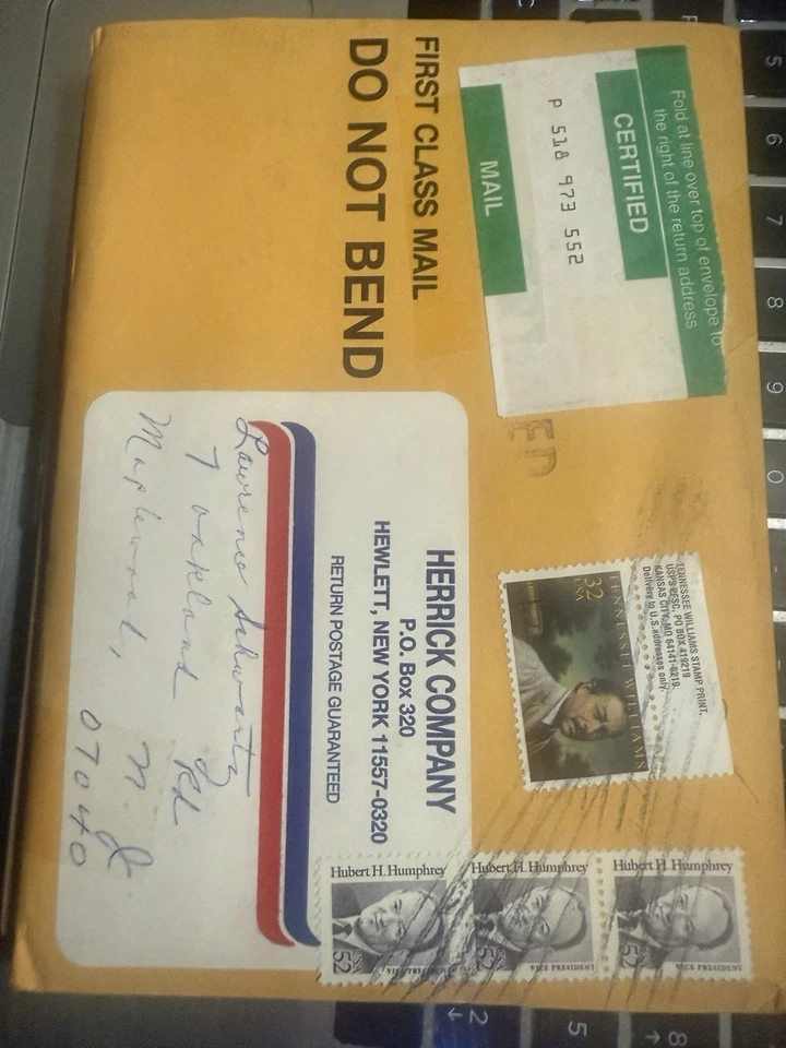 Herrick 1996 Time Capsule -Unopened-Mint Canada Lot+Tennessee Williams FDC $450 - Image 2 of 4