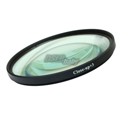 Close-Up +3 52mm Macro Closeup 3 lens Filter For Universal DSLR Digital Camera
