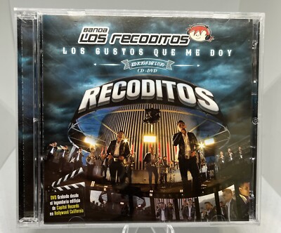 Banda Los Recoditos - Gustos Que Me Doy - CD/DVD Album Fonovisa Records 2017
