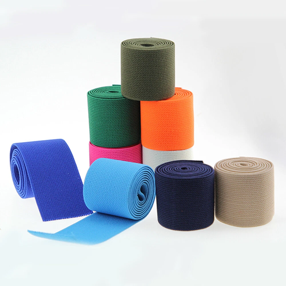 Polsini In Maglia Costina Per Cucito Fai Da Te - 1 Paio Nero, Ricambio Per Giacche, Maglioni, Cappotti - Lunghezza 10 Cm, Elasticizzati - 2