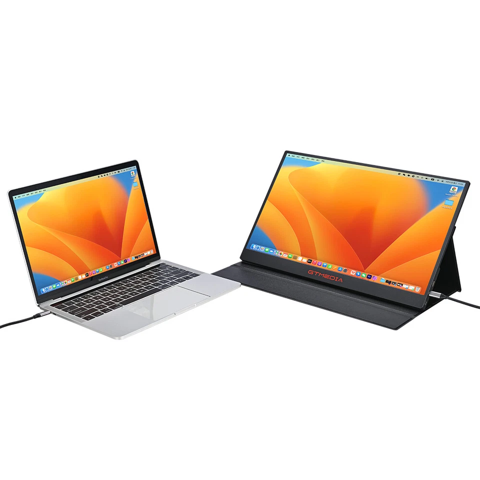 GTMEDIA 2.5K Portable Monitor 17.3" QHD 2560*1440 USB C Extend Screen 100% sRGB - Image 3 of 4