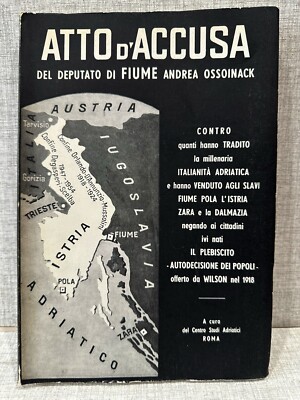 ANKLAGEAKTE des Flussabgeordneten Andrea Ossoinack 