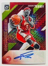 2019-20 Donruss Optic Signature Series Choice #41 Jason Terry Auto