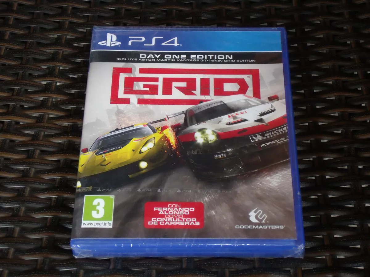GRID Day One Edition Playstation 4 Ps4 Brand New Sealed