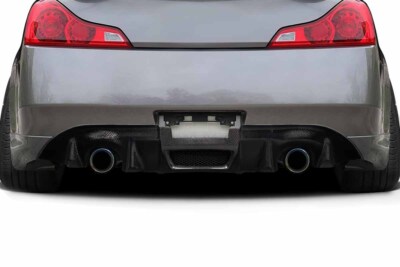 08-15 Fits Infiniti G Coupe Rega Carbon Fiber Rear Diffuser Body Kit!!! 118980