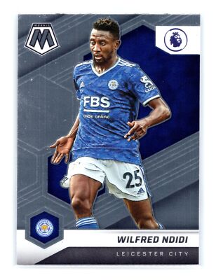 Wilfred Ndidi 2021-22 Panini Mosaic Premier League Soccer #29 Leicester City