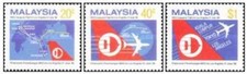 Timbres Aviation Malaisie