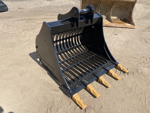 1200mm Riddle Bucket 65mm Pins - Unused - Price £1900.00 + VAT @ 20% A808 - Picture 1 of 7