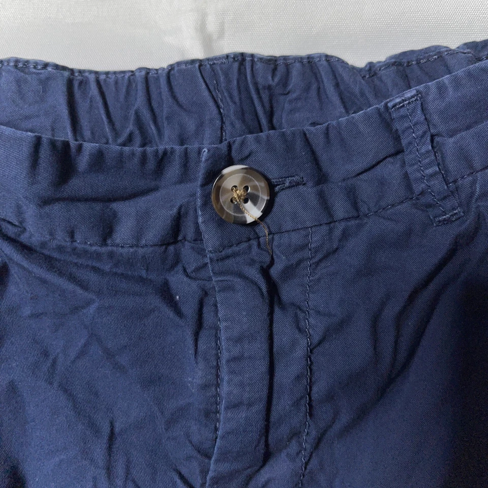 Pantalones Cortos Chinos H&M Botón Frontal Niños (Talla 7-8Y) Usado Foto 3 de 4