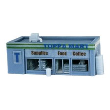 Outland Models Railway Scenery Convenience Store  Accessories 1:160 N Scale