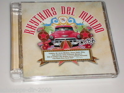 RHYTHMS DEL MUNDO CUBA CD MIT REAMON COLDPLAY IBRAHIM FERRER STING MAROON 5 ....