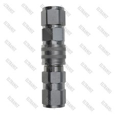 3/4" SAE - 5/8" Body Flat Face High Flow Hydraulic Quick Disconnect Coupler