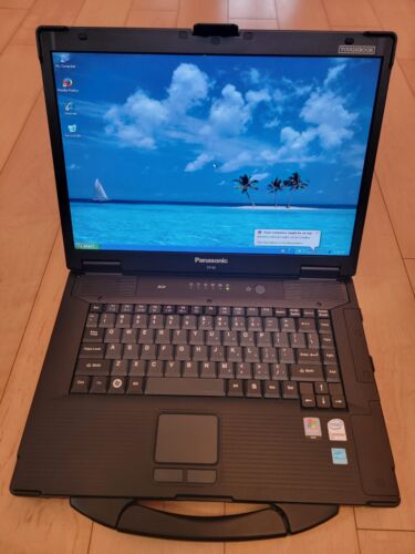 PANASONIC CF-52 TOUGHBOOK 2.0GHZ LAPTOP CF52 RUGGED TOUGH BOOK 320GB WIN XP - Picture 1 of 9