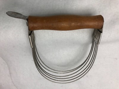 HOAN  Pastry Dough Kneader Blender Mixer Wood Handle Kitchen Utensil HONG KONG