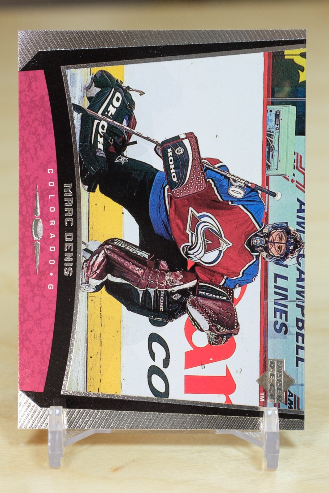 1998-99 Upper Deck Hockey Base #75 Marc Denis - Colorado Avalanche